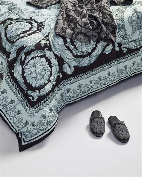 versace borroco print slippers|Versace Barocco.